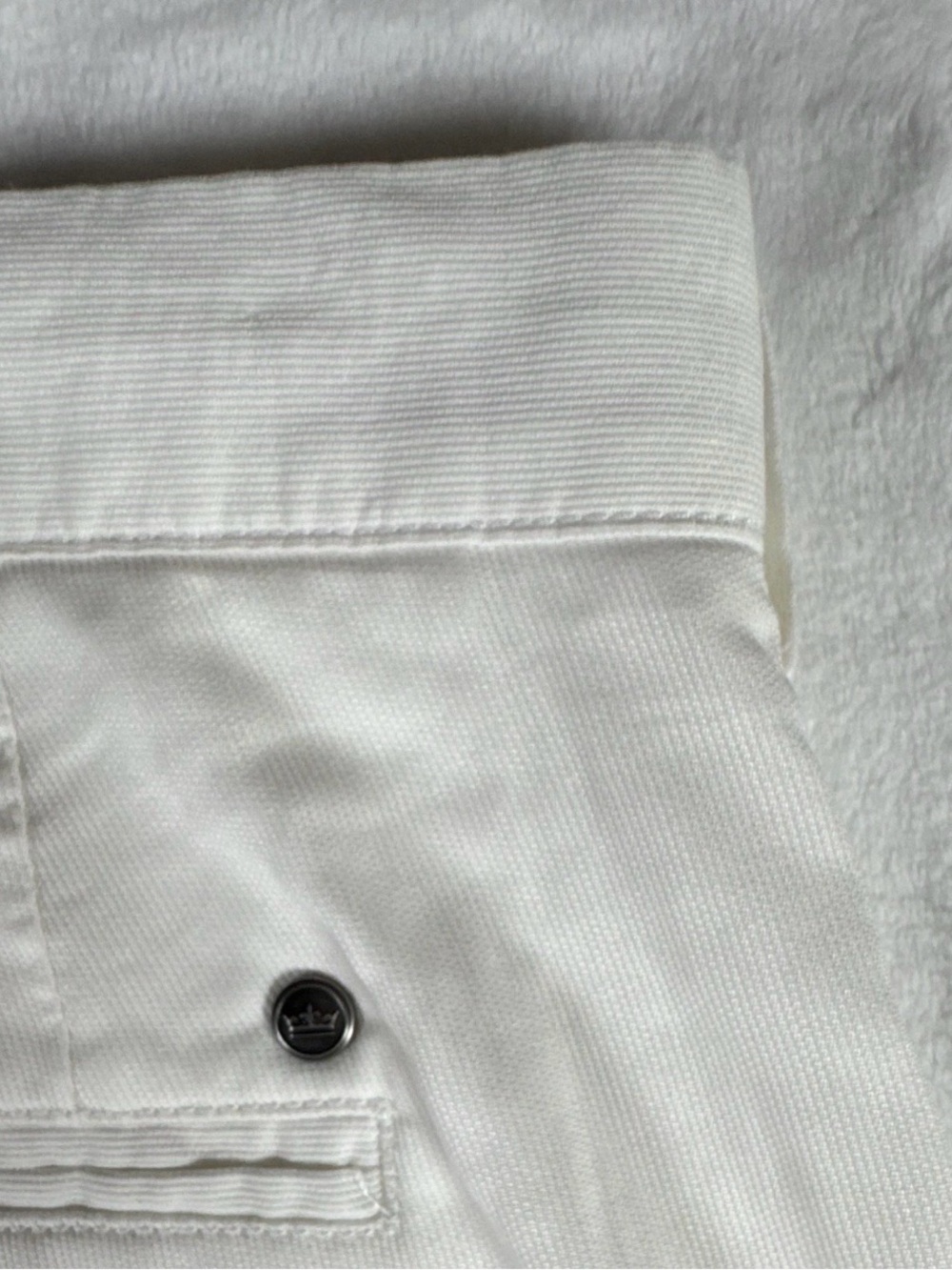 Peter Millar White Golf Shorts Men’s Size 33 Flat Front Casual Performance - Picture 3 of 6